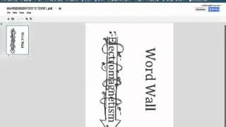 decorating word wall word