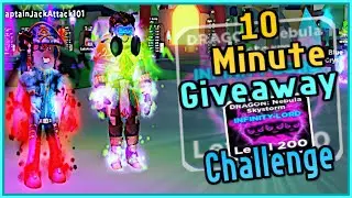 10 Minute Infinity Lord Pet Giveaway Challenge! | Roblox Ninja Legends