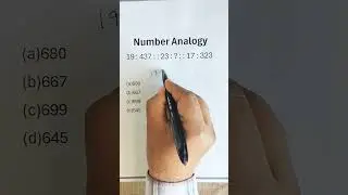 Reasoning Trick #csat #shorts #trickymaths #reasoning #maths #exam #upsc #shorttrick#ssc