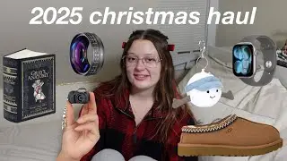 2025 christmas haul!! everything i got for christmas this year 🎄