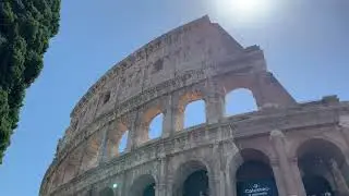 Roman Colosseum & the Arch of Constantine (Rome, Italy)