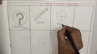 Let's draw object that start with letter 