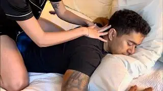 Relaxing Back Scratching and Massage - Part 3 of our Soothing, Pampering ASMR Session