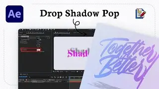 How to add drop shadow in After Effects (Layer Glow)