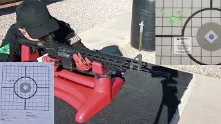 5.56 Benchrest Test - BCM RECCE, UTG Pro Ambi AR, KelTec RDB, Ruger Mini 14, Mossberg MVP Predator