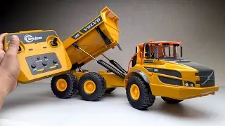 Volvo Articulated Hauler (dump trucks) 1/20 Diecast model with Remote Controller.