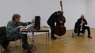 Urs Leimgruber & Jim Baker & Jason Roebke - Galerie Maerz, Linz, Austria, 2021-10-20