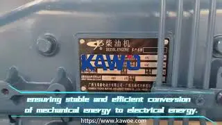 KAWO Yuchai 550kVA Open type diesel generator #dieselgenset #yuchai #generator #chinafactory