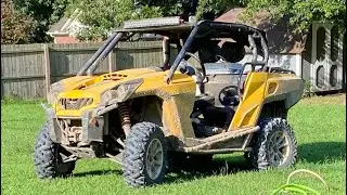 Can am commander trail riding {sugar creek trails}