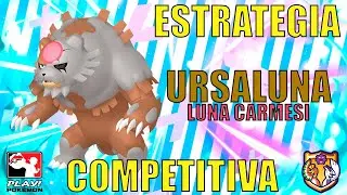 COMO UTILIZAR A URSALUNA (LUNA CARMESI)/ INCREIBLE😎/estrategia competitiva POKÉMON ESCARLATA PÚRPURA
