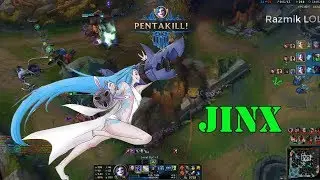 Jinx Montage #9 - Best Jinx Plays Compilation - Jinx Guide[Razmik LOL]