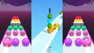 Ball Run 2048 vs Stack Rider