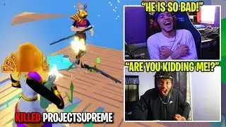 I Stream Sniped A YouTuber Until He RAGE QUIT STRUCID