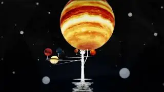 Orrery Solar System Logo Reveal &ndash; Cosmic Logo Animation for Premiere Pro