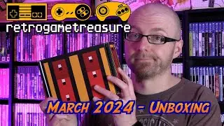 Retro Game Treasure - March 2024 Unboxing