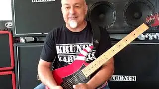 Взрывной эффект Whammy Bar!! Floyd Rose, струны Dunlop, Krunch Kabs и Kables.