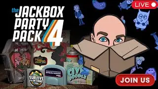 🔴 [LIVE] Jackbox Games Members Party -  Party Pack 4 - Join Us!