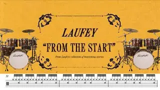 From the Start Drum Sheet Music | (Laufey Transcription)