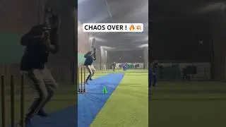 Peak Cricket Chaos In Action ! 🔥🏏 #cricket #cricketshorts