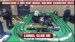 LIONEL CLUB UK *Music Version* | MAIDSTONE & MID KENT MODEL RAILWAY EXHIBITION 2024  | #modeltrains