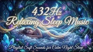 432Hz Relaxing Sleep Music | Playlist Soft Sounds for Calm Night Sleep