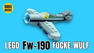 Building a Mini LEGO Focke-Wulf 190 &ndash; Iconic WWII Fighter in Micro Scale!
