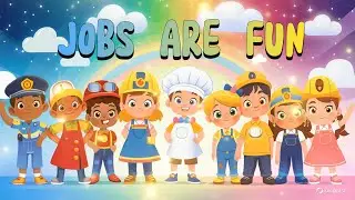 Jobs Song for Kids | Fun & Educational Children&rsquo;s Song About Professions 👷&zwj;♀️👩&zwj;🏫🎨 | BubbleRoom