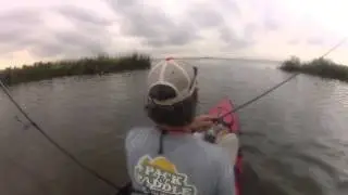 Take Advantage of Funnel Points - Kayak Fishing in Louisiana