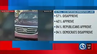 Majority of voters disapprove of ICE immigration enforcement, poll finds