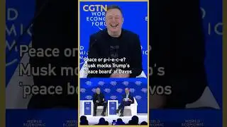 Peace or p-i-e-c-e? Musk mocks Trump's 'peace board' at Davos