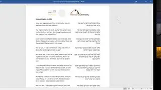 DE   EN   LILMOD & Morasha   Parsha 4 girls   Rotem Noy   27 Nov 2017