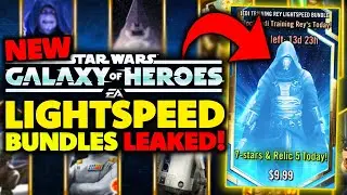 MORE SWGoH Lightspeed Bundles LEAKED! Bringing Back The OLD Ones?