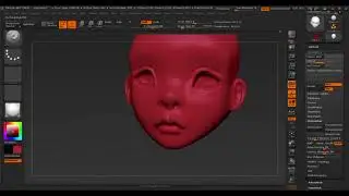 Sculpting a BJD Head in Zbrush