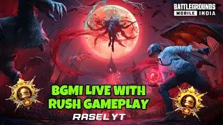 BGMI LIVE ACE DOMINATOR RUSH GAMEPLAY WITH RASEL