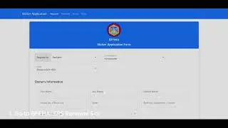 BFFHAI SRS RENEWAL (TUTORIAL) - SUBMISSION OF EMAIL REQUEST