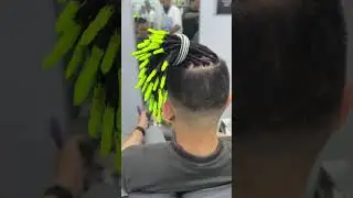 Glow in the dark dreadlock tiplocs #dreads #hairstyle #haircut #dreadlocks