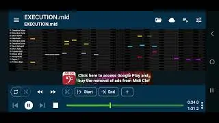 [MIDI Clef Karaoke Player] ELYSYST - EXECUTION (Carol of the Bells Rock Version)
