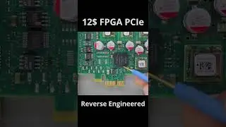 Как выполнить обратную разработку карты Intel PCIe FPGA стоимостью 12 евро IBM 98Y2610 #электрони...
