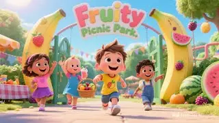 Fruity Picnic Park | Fun Fruit Adventure Song for Kids | Nursery Rhymes & Baby Songs in 3D Animation