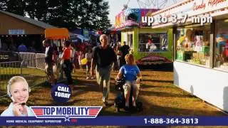 Pride Mobility New GO-CHAIR Travel Powerchair from Top Mobility