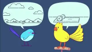 Bits & Bops: Meet & Tweet [Blue Screen Background] (For Themed Custom Remixes/Modding Use)