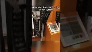 Automatic Powder Coating Booth System with Reciprocator