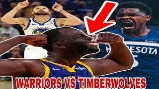 Golden State Warriors vs Timberwolves, parang game 1 to bukas Game 2 aray ko. #NBA 