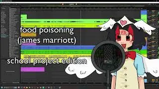 i made a food poisoning cover for a school project