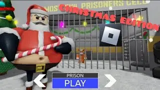 Playing Barry's Prison Run Christmas Edition!
