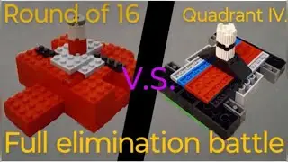 Round of 16: 4 seed Pinwheel VS 9 seed Death-ray. Lego spinners Season 23 playoffs. Quadrant IV.