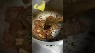 Namkeen Ghost (Salty Meat) Pakistani Traditional Dish 🤤 😋 #punjabi #dish #pakistan