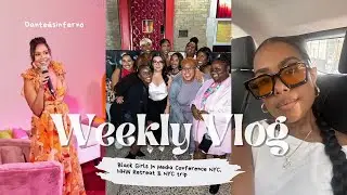 Weekly Vlogita features BTS of Black Girls In Media Conference, NYC Trip, and HHW Retreat