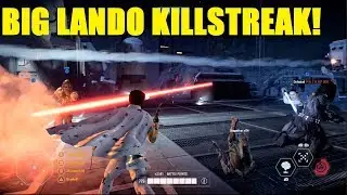 Star Wars Battlefront 2 - Lando here for your droids! | BIG Lando Calrissian killstreak!
