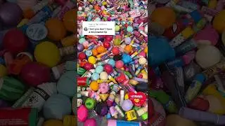 &ldquo;I BET YOU DON&rsquo;T HAVE A MICROWAVE LIP BALM&rdquo; 😱&hellip; #lipgloss #collection #challenge #viral #trendy #fun